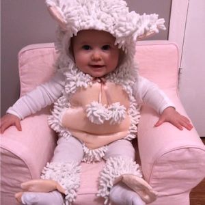 Lamb costume 6-12 months